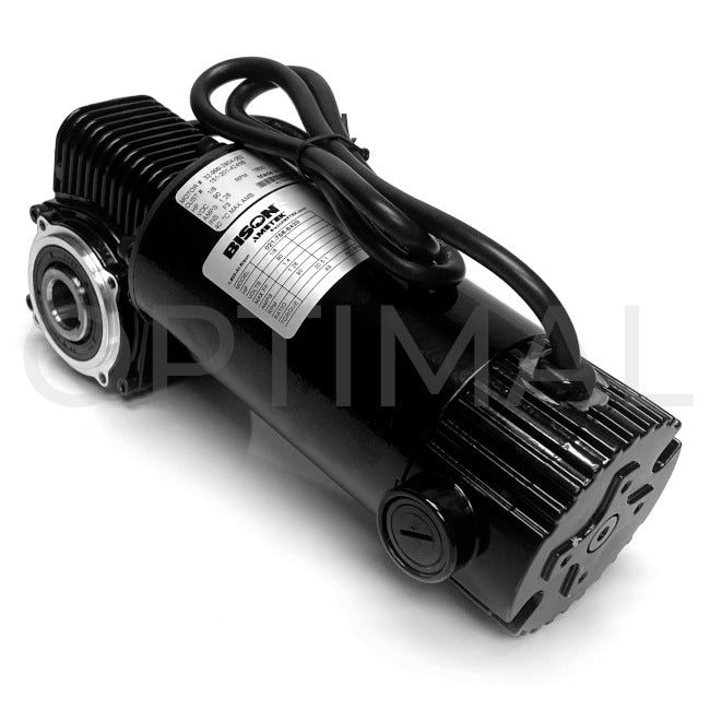 021-756-8420 Bison Gear & Engineering Ametek Gearmotor Right Angle 1/8 HP 90DC 90 RPM 49 in-lbs 20:1 Ratio