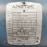Ametek ROTRON Regenerative Blower DR454V58M 080485 115/230VAC 1.5 HP One Phase