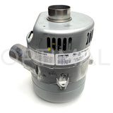 117641-46 Ametek Windjammer Brushless Blower 5.7" 240VAC 90CFM 61 in.H2O Bypass Electrical Closed Loop_inlet & tag