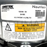 150184-50 Ametek Nautilair Brushless Blower 7.6" 24VDC 159 CFM 21 in.H2O Mech CL