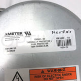 150562-00 Ametek Nautilair Brushless Blower 7.6" 120VAC 181 CFM 20 in.H2O Mech CL