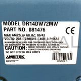DR14DW72MW 081476 ROTRON Regen Blower 230/460VAC 30.0 HP Three Phase