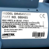 DR454V58M 080485 ROTRON Regen Blower 115/230VAC 1.5 HP One Phase