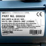 Ametek ROTRON Regenerative Blower EN656M72XL 080059 208-230/460 VAC 3 HP 3 Phase