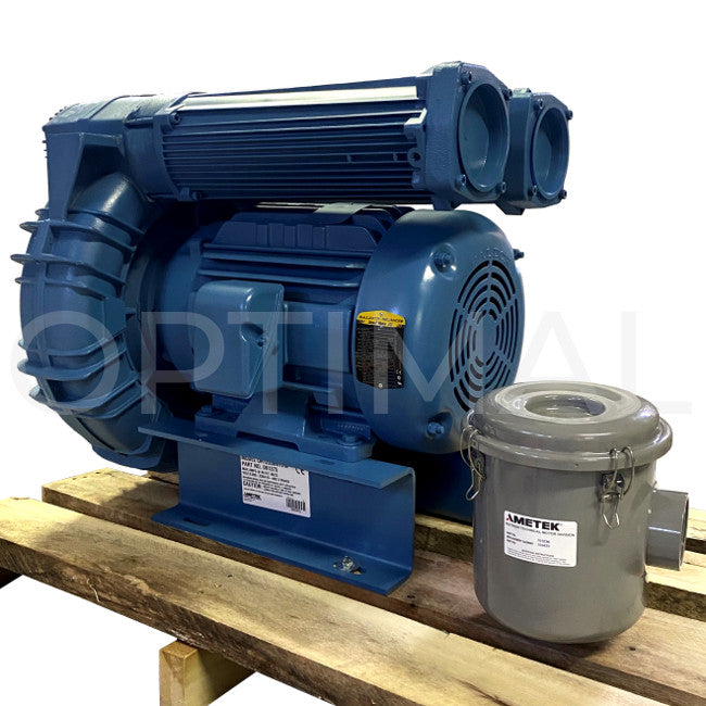 Ametek DR1233BH72W ROTRON Regen Blower At Optimal