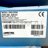 DR513V58 038143 ROTRON Regen Blower 115/230VAC 1.5 HP One Phase
