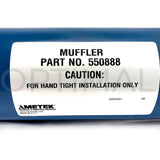 Ametek Rotron 550888 Inlet 1.5 NPT, Outlet 2.0 NPT-F