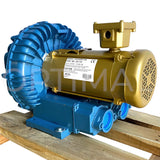 Ametek ROTRON Regenerative Blower HiE656M72XL 081725 230/460 VAC 3 HP 3 Phase