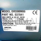 Ametek Rotron Regenerative Blower DRS9BM86-037041 575 VAC 20.0 HP ODP