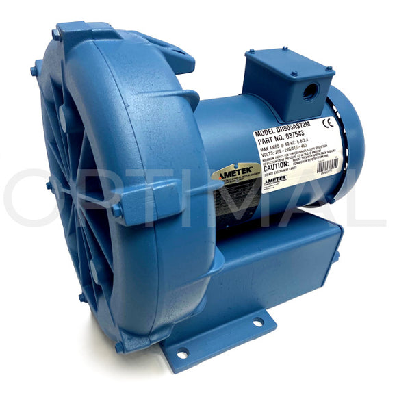 Ametek ROTRON Regenerative Blower DR505AS72M-037543 230/460 VAC 2 hp Three Phase_Optimal Distribution