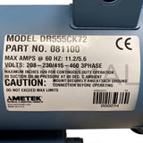 Ametek ROTRON Regenerative Blower DR555CK72 081100 230/460VAC 4.0 HP Three Phase