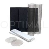 Ametek Rotron DR/EN Regenerative Blower 14 Tube Muffler Kit 553424