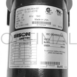 011-336-2011 Bison Gear & Engineering Ametek Gearmotor Parallel 1/8 HP 90DC 170 RPM 42 in-lbs 10.60:1 Ratio