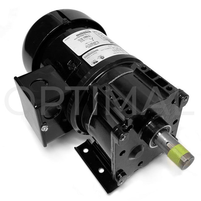 bison gear & engineering corporation 017-247-0011 Bison Gear & Engineering Ametek Gearmotor Parallel 1/4 HP  230AC 165 RPM 92 in-lbs 10.59:1 Ratio