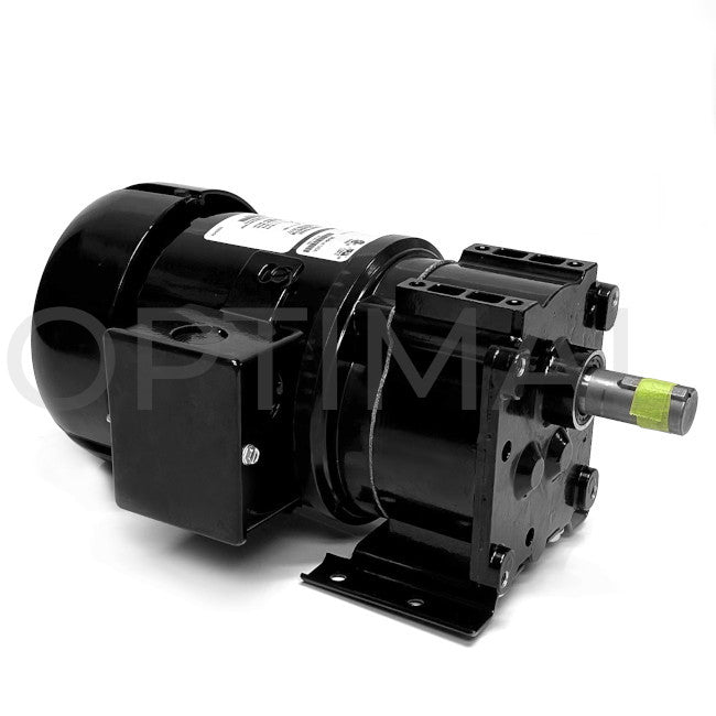 bison gear and engineering 017-247-0011 Bison Gear & Engineering Ametek Gearmotor Parallel 1/4 HP  230AC 165 RPM 92 in-lbs 10.59:1 Ratio
