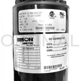 021-756-8410 Bison Gear & Engineering Ametek Gearmotor Right Angle 1/8 HP 90DC 180 RPM 27 in-lbs 10:1 Ratio