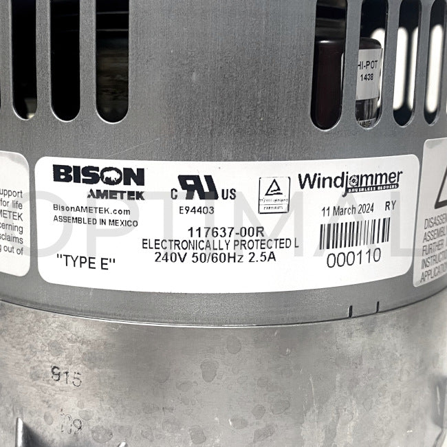 117635-53R AMETEK Windjammer Blower | Optimal