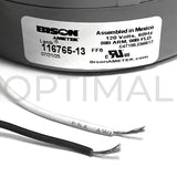 116765-13 Lamb Ametek Bison Electric Vacuum Motor 5.7" 120 VAC 3-Stage