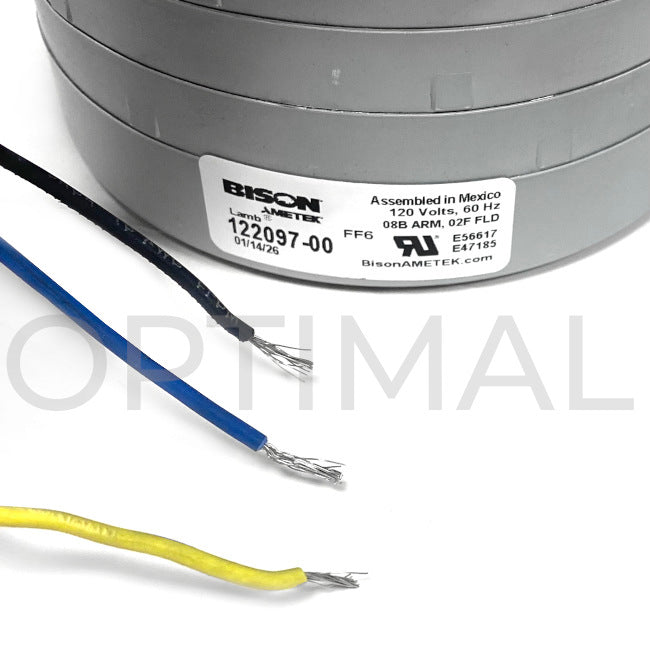 122097-00 Lamb Ametek Bison Vacuum Motor 5.7