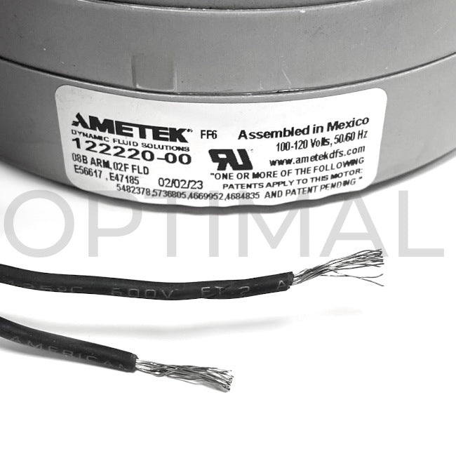 122220-00 Lamb Ametek Bison Vacuum Motor 5.7