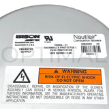 150564-01 Ametek Nautilair Brushless Blower 7.6" 120 VAC