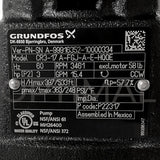 99916352 Grundfos Vertical Multistage Centrifugal Pump CR3-17 A-FGJ-A-E-HQQE 3 HP 96083226