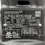 99917191 Grundfos Vertical Multistage Centrifugal Pump CR10-2 A-GJ-A-E-HQQE 1 1/2 HP 96522986