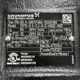 99917484 Grundfos Vertical Multistage Centrifugal Pump CR15-8 A-GJ-A-E-HQQE 15 HP 96523619
