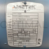 Ametek ROTRON Regenerative Blower DR454V58M 080485 115/230VAC 1.5 HP One Phase