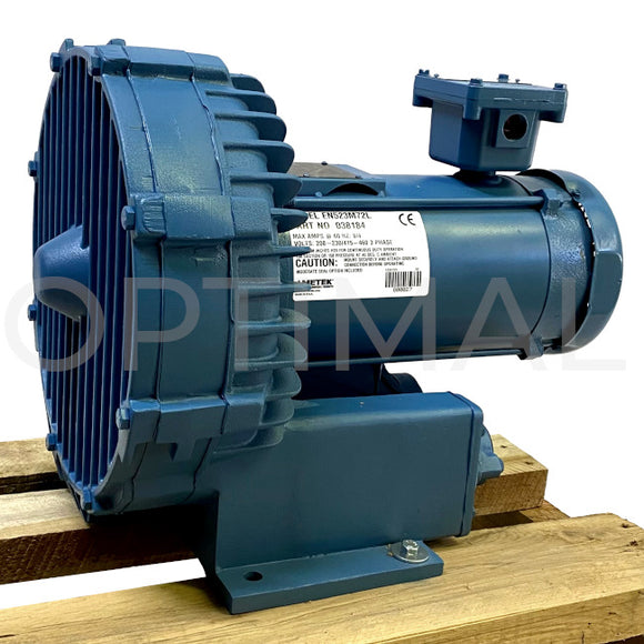 Ametek ROTRON Regenerative Blower EN523M72L 038184 230/460 VAC 3 HP 3 Phase