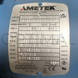 Ametek Rotron Regenerative Blower DR353BR9 037147 115/230 VAC 0.75 HP
