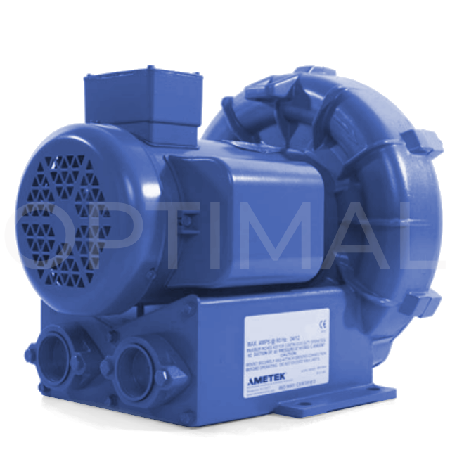 ROTRON DR404AL72MA082177 Ametek Bison DFS Regenerative Blower TEFC 230