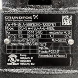 99916340 Grundfos Vertical Multistage Centrifugal Pump CR3-3 A-FGJ-A-E-HQQE.5 HP 96083202