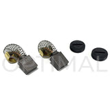 P158-200-2001 Carbon Brush Kit #6YHY5 2-Pack, Bison Gear & Engineering Ametek | Optimal Distribution