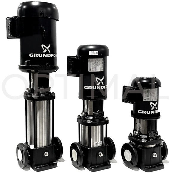 99917477 Grundfos Vertical Multistage Centrifugal Pump CR15-1 A-GJ-A-E-HQQE 2 HP 96523612