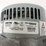 119151-51 Ametek Windjammer Brushless Blower 5.7" 240VAC 180CFM 61 in.H2O Bypass Electrical Closed Loop_Optimal Distribution