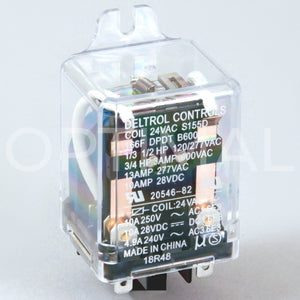 20546-82 Deltrol Relay 166F 24VAC 13A Side Flange