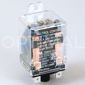 20844-85 Deltrol Relay 275F 240VAC 35A Side Flange