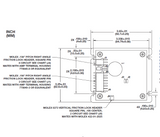 48133-51 Ametek DC Controller for Brushless Blower, 10 Amp, 11 to 52 VDC, Panel Mount; Diagram 2