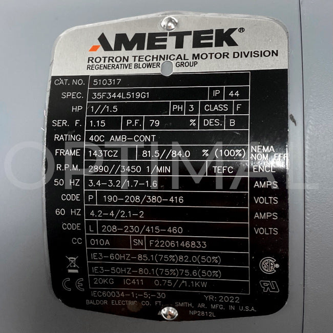 ELETTROMECANICA H60-425 Motor für Aufschnittmaschine RGV 300SCEP 230V ELETTROMECANICA H60-425 Motor für Aufschnittmaschine RGV 300SCEP 230V