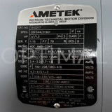510317 Ametek Rotron Motor 1.5HP TEFC 230/460 3PH