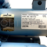Ametek ROTRON Regenerative Blower DR757CK72X 081172 230/460VAC 4.0 HP Three Phase