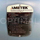 Ametek ROTRON Regenerative Blower DR858BB72W 038740 230/460 VAC 10 hp Three Phase