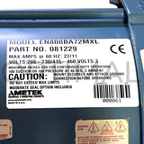 Ametek ROTRON Regenerative Blower EN808BA72MXL 081229 230/460 VAC 7.5 HP Three Phase