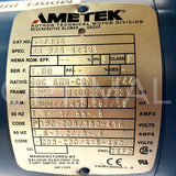Ametek ROTRON Regenerative Blower DR303AE72M 038842 230/460 VAC 0.5 hp Three Phase