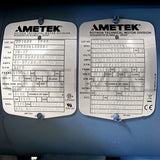 Ametek ROTRON Regenerative Blower DR979BE72W 080704 230/460VAC 15.0 HP Three Phase