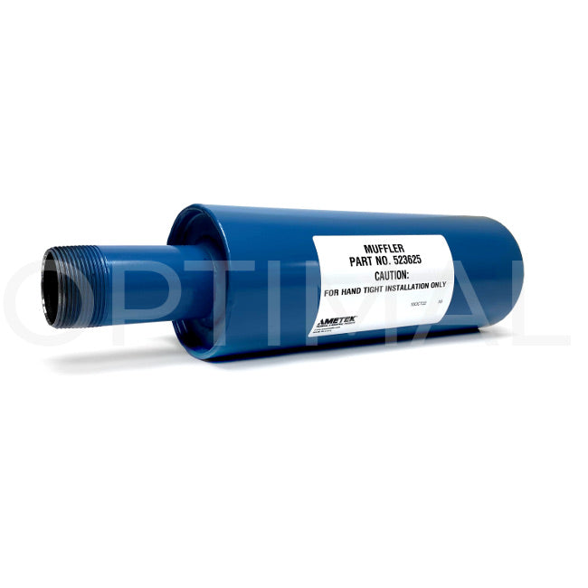 523625 Ametek Rotron Inlet Muffler 1.5
