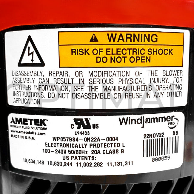 Ametek Windjammer PRO Available at Optimal Distribution